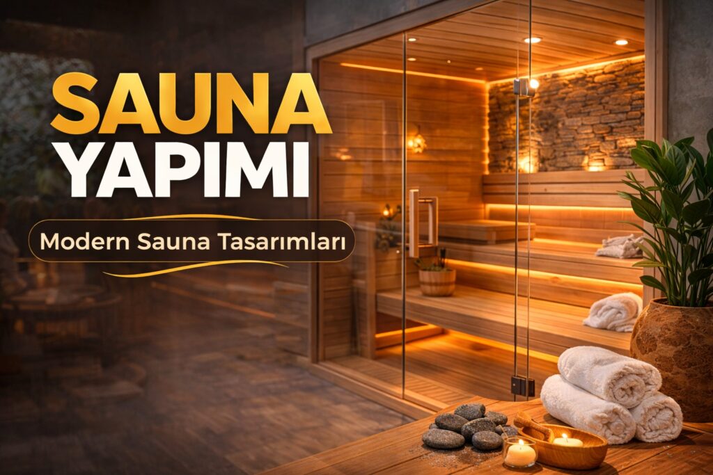 Modern Sauna Tasarımları